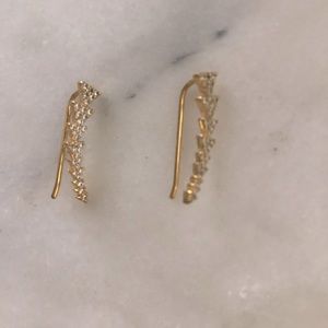 Stella and Dot ear climbers